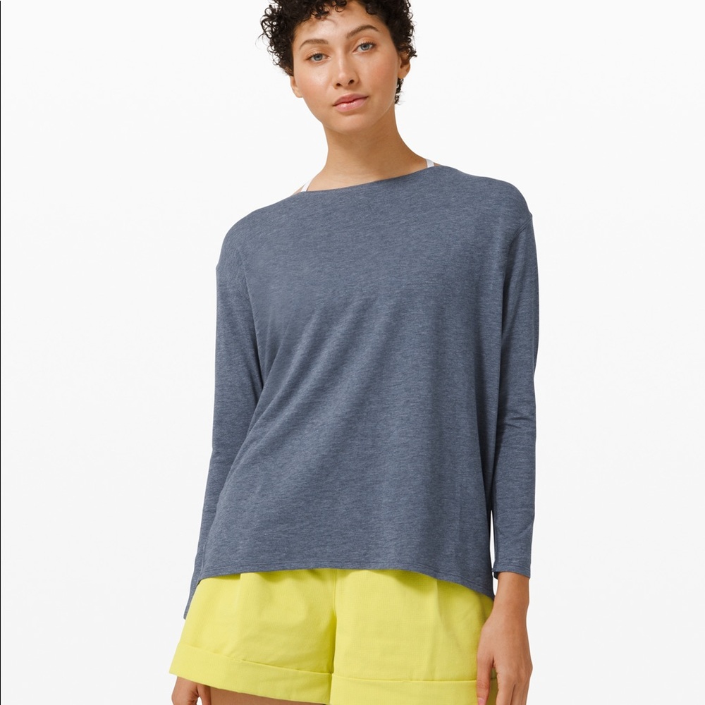 Lululemon BACK IN ACTION LONG SLEEVE